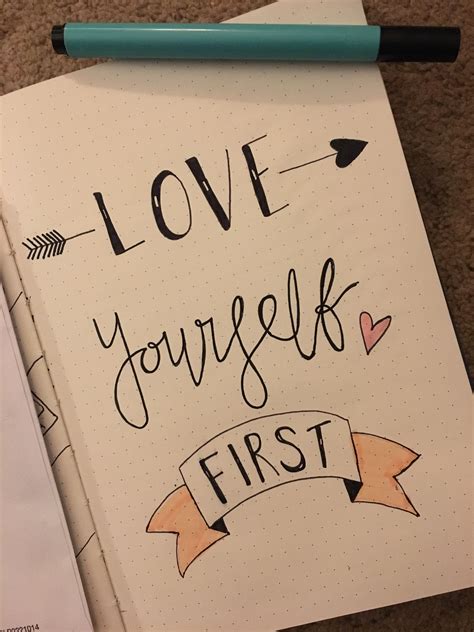 Positive Quote Page 💕 Bullet Journal Quotes Journal Inspiration