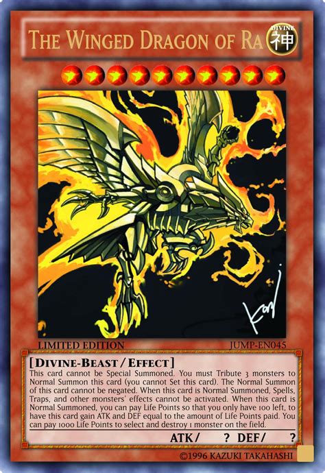 Winged Dragon Of Ra By Scourge1985 On Deviantart