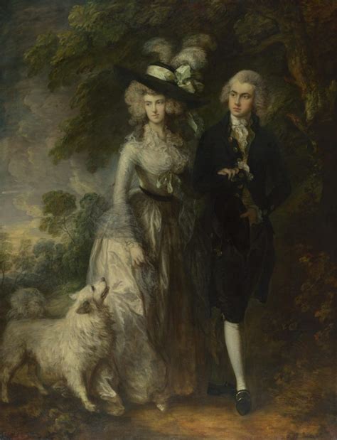 Thomas Gainsborough Painting Gouged At Londons National Gallery