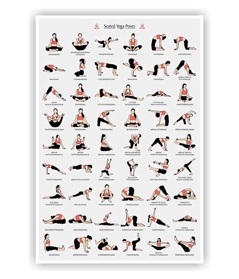 Yoga posters offer a quick visual reference of popular poses and a way to build a flow of your favorite asanas. Lab No. 4 - The Quotography Department Paper Seated Yoga ...