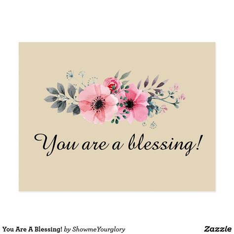 you are a blessing postcard postcard a blessing gods glory