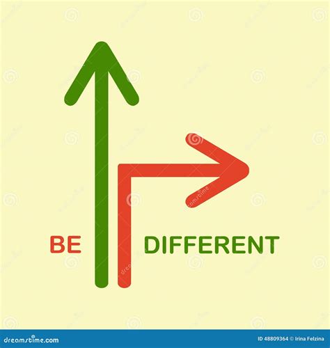 Be Different Stock Vector Illustration Of Vector Message 48809364