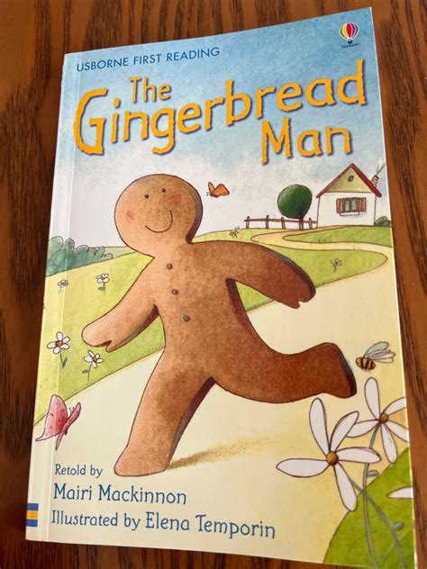 Usborne First Readingthe Gingerbread Man 興趣及遊戲 書本 And 文具 小說 And 故事書
