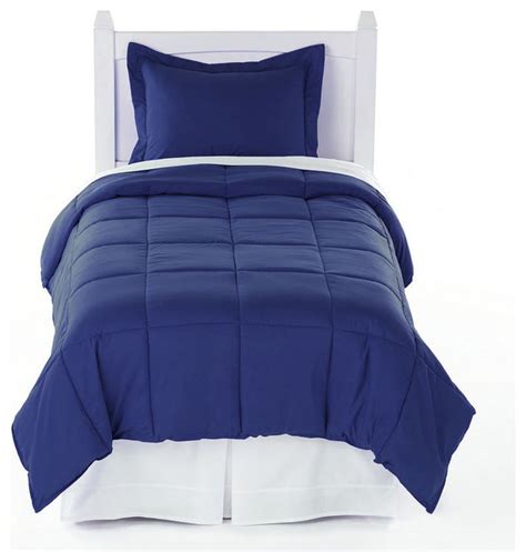 See more ideas about twin comforter, comforter sets, bedding sets. Navy Blue Twin XL Comforter Set By Ivy Union ...