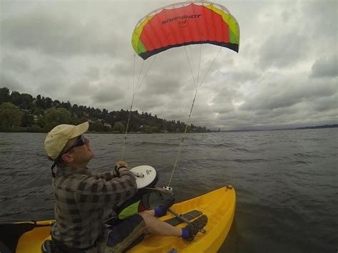 Kite Controller Gives Wings To Kayaks And Canoes Kite Sailing