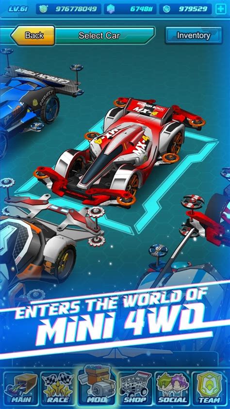 Mini Legend Mini 4wd Simulation Racing Game Android Game Apk Com