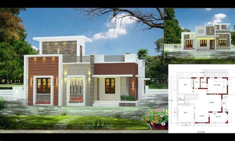 800 Sq Ft 2bhk Modern Single Storey House And Free Plan Home Pictures