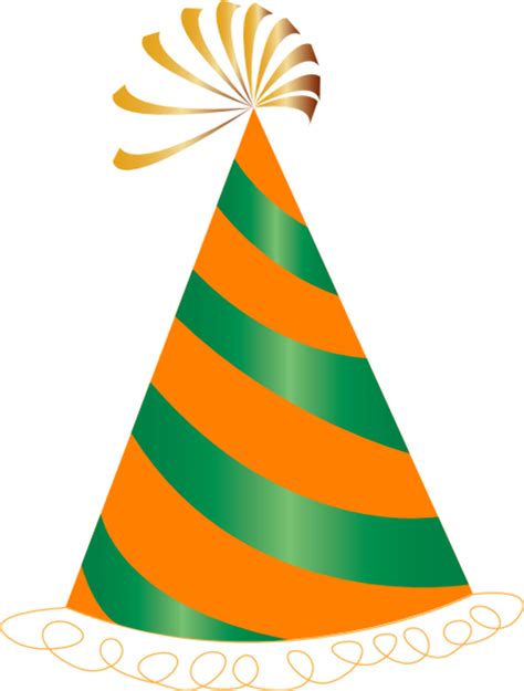 Download High Quality Birthday Hat Clipart Orange Transparent Png