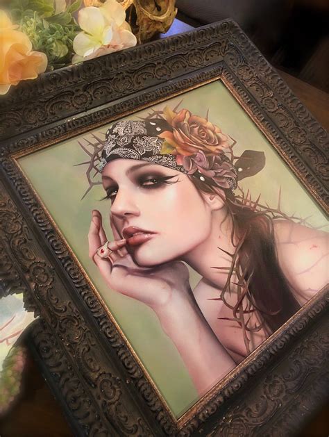 Brian Viveros New ‘mother Painting For Beautiful Bizarre Magazine