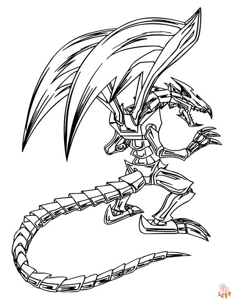 Free Yu Gi Oh Coloring Pages