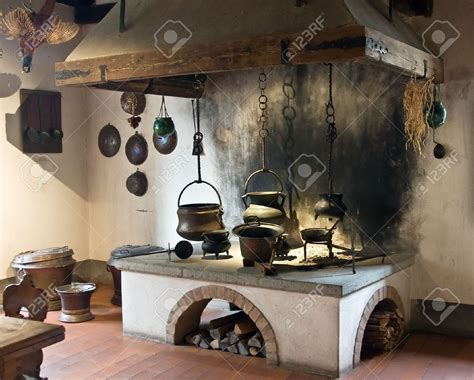 Medieval Recipes Kitchen Fireplace Irish Kitchen