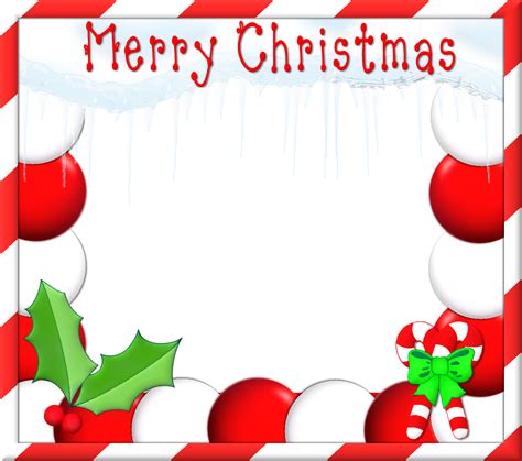 Christmas Border Pngchristmas Picture Frame Transparent Png And