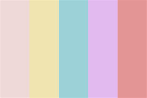 Pastel Tones Color Palette