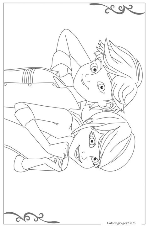 Tales of ladybug cat noir coloring pages for free. Kleurplaat Ladybug En Cat Noir Kwami