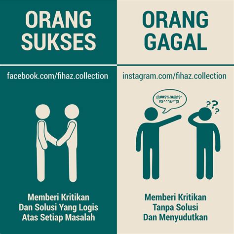 ini 6 perbedaan karakter orang sukses vs orang gagal kamu yang mana orang gagal