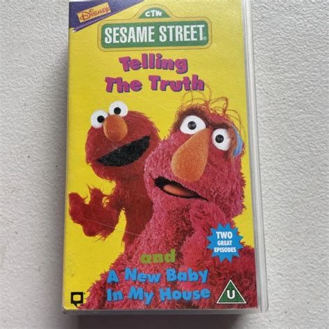 Sesame Street Bedtime Stories And Songs And Big Birds Story Time Vhs