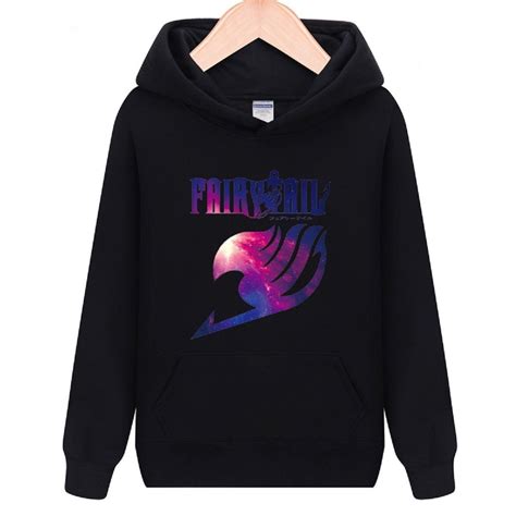 Fairy Tail Hoodie Pullover Sweatshirt Anime Thick Jacket Coat Cosplay