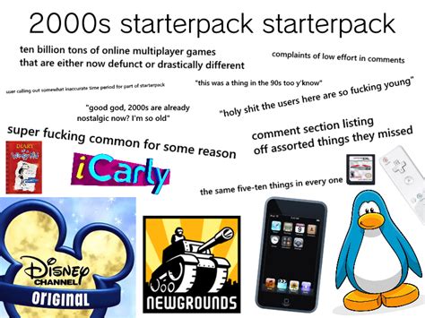 2000s Starterpack Starterpack Rstarterpacks