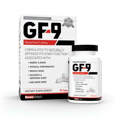 Gf 9 84 Count Hgh Boosting Supplements For Men Human Growth Hormone