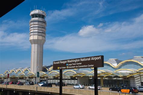 The Atc Tower And Terminals B And C Of Ronald Reagan Washington