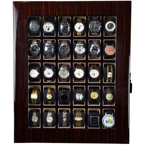 Wall Mounted Watch Display Case