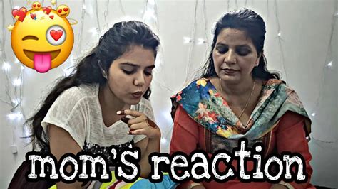 Mom Reacting To My Insta Posts🤣 ️ Youtube