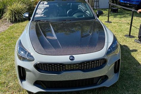 Worlds Only Kia Stinger Convertible Looks Sensational Carbuzz
