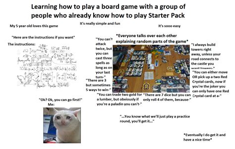 Learning How To Play A Board Game With A Group Of People Who Already