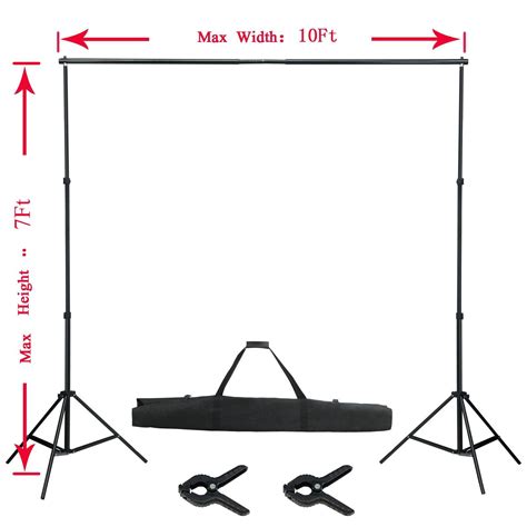 Portable Backdrop Stand W Travel Carrying Case Portable Backdrop Backdrop Stand Table Top