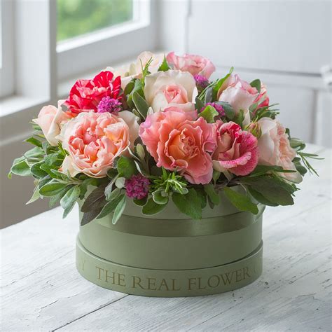 Our English Summer Hat Box Arrangement The Most Beautiful T Hat