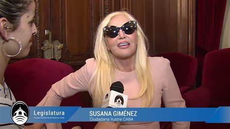 Susana Giménez Fue Declarada Ciudadana Ilustre De Buenos Aires 2911