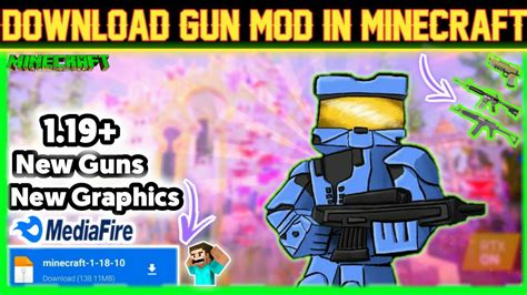 How To Download Gun Mod For Minecraft Pocket Edition 119 Gun Mod