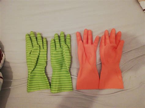 gay rubber gloves