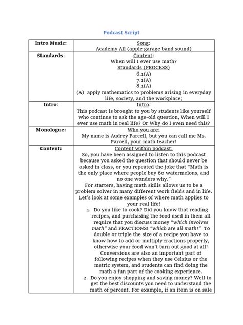 58 Contoh Naskah Podcast Pendidikan