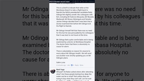 Get information on cashless mediclaim and nationwide mediclaim hospital list with icici lombard health. Raila rushed to hospital - YouTube