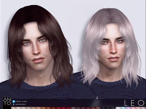 27 Colours Found In Tsr Category Sims 4 Male Hairstyles Hair The Sims