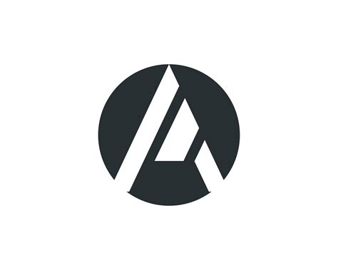 Letterhead & logo design 4.pdf. A Logo Letter Business Template Vector icon - Download ...