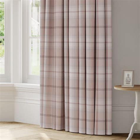Highland Check Made To Measure Curtains Dunelm