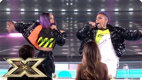 Acacia And Aaliyah Sing Bang Bang In Sing Off Live Shows Week 5 The X Factor Uk 2018 Youtube