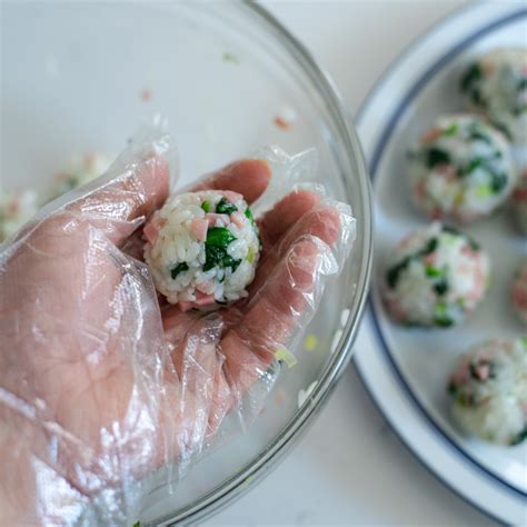 30 Minute Rice Balls Leftover Rice Recipe Beyond Kimchee