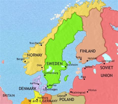 The region includes the sovereign states of denmark, finland, iceland, norway and sweden. Scandinavia History 1960 CE