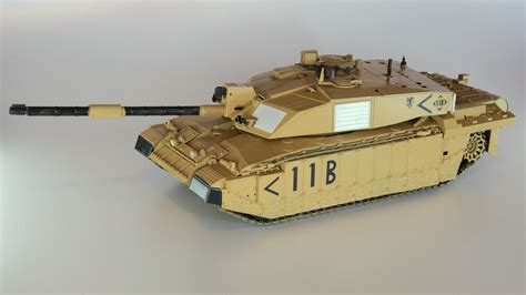 Tamiya 135 Challenger 2 Desertised Ready For Inspection Armour