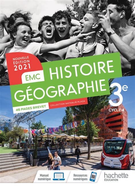 Histoire Géographie Emc 3e Livre élève Ed 2021 30 Grand