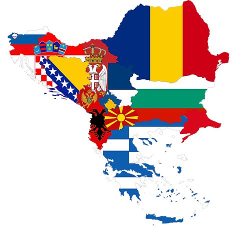 The Balkan Peninsula Map