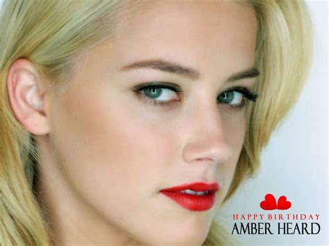 Happy Birthday Photo Enjoy Amber Laura Heard 36th Birthday Wishes