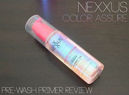 Free shipping for many products! Nexxus Color Assure Pre-Wash Hair Primer Review ...