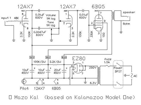 Valve Amplifier Electronics Circuit Electronics Basics