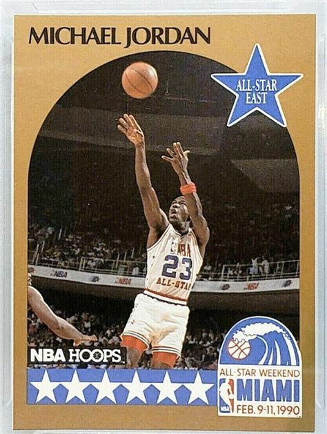 Michael Jordan 1990 Nba Hoops All Star Card For Sale In Manasquan Nj