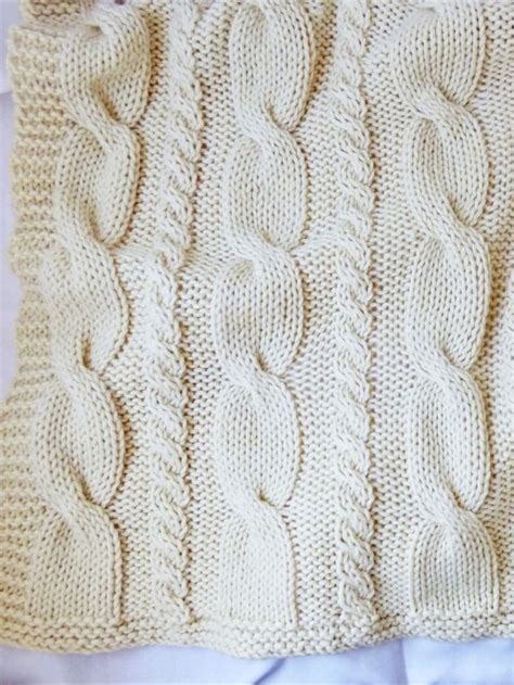 Super Bulky Knit Blanket Knitting Pattern The Cozy Blanket By