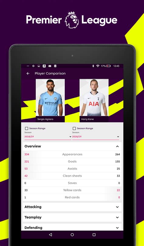 Premier League Official App Uk Appstore For Android